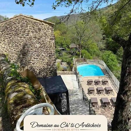 Gite De Groupe - Domaine Au Ch'Ti Ardechois Rochessauve Eksteriør billede