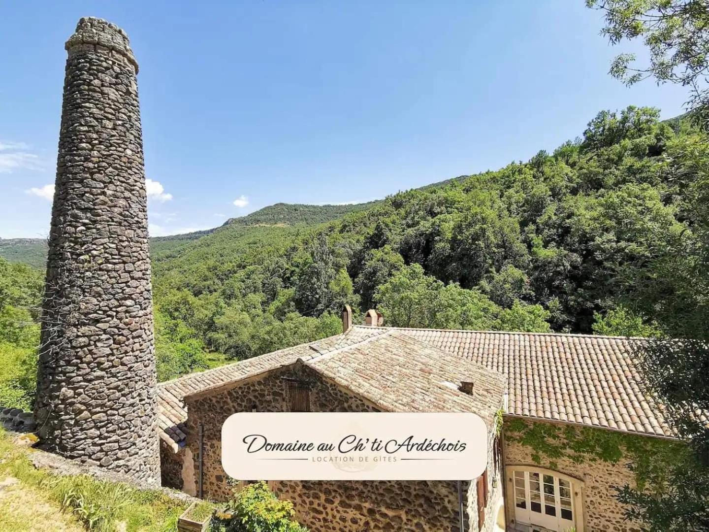 Gite De Groupe - Domaine Au Ch'Ti Ardechois Rochessauve Eksteriør billede